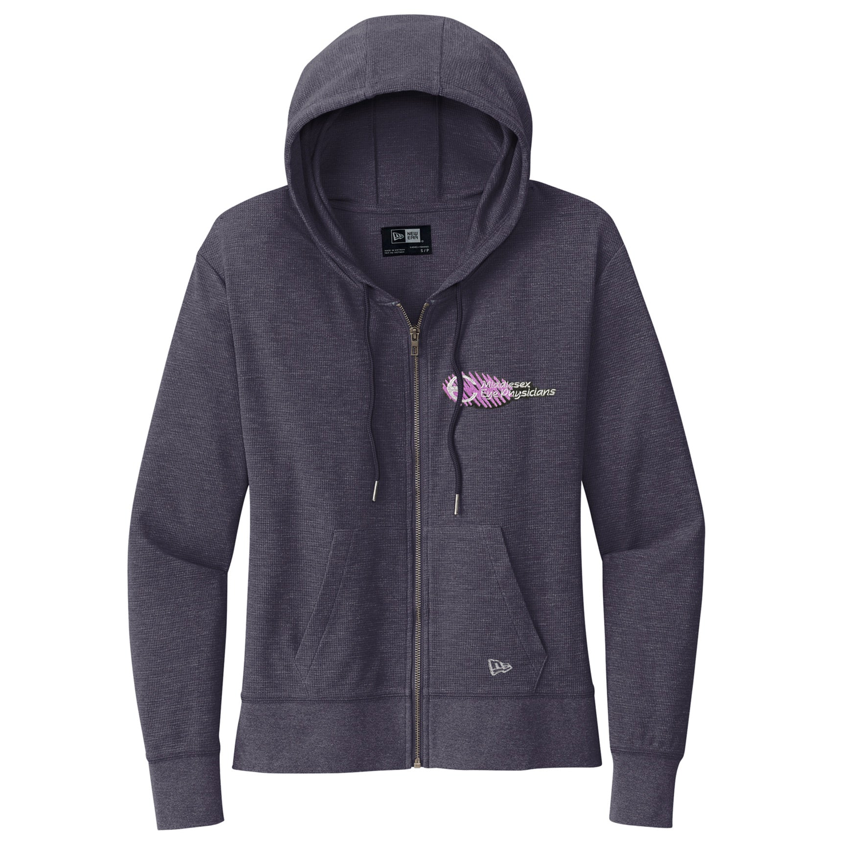 New Era Thermal Full Zip Hoodie MEP New Era® Ladies Thermal Full