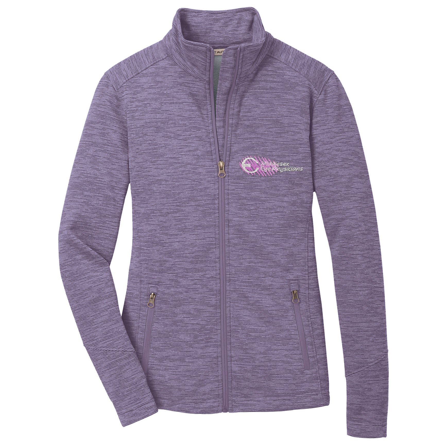 MEP Port Authority® Ladies Digi Stripe Fleece Jacket (L231)