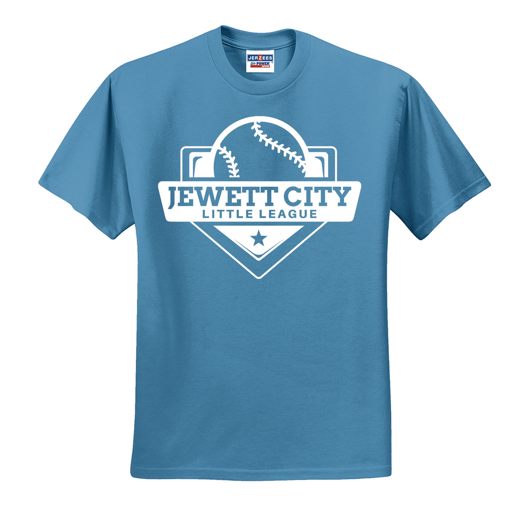 JCLL - Softball T - Columbia Blue