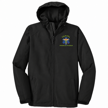 Visual proof — True Black J327, CPP logo on left chest only; final embroidery artwork approval pending