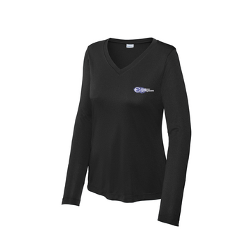 MEP - Sport-Tek® Women’s Long Sleeve PosiCharge® Competitor™ V-Neck Tee (LST353LS)