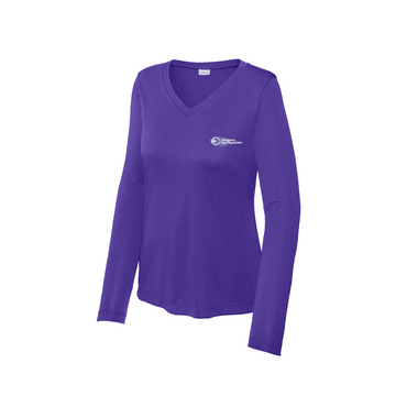 MEP - Sport-Tek® Women’s Long Sleeve PosiCharge® Competitor™ V-Neck Tee (LST353LS)