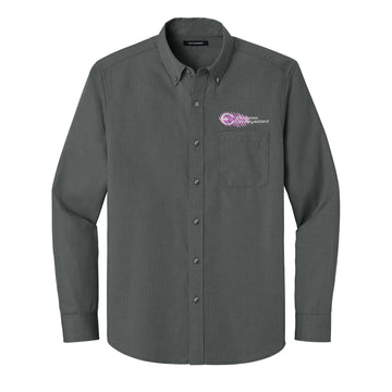 MEP - Port Authority® Long Sleeve Nailhead Easy Care Shirt (W816)